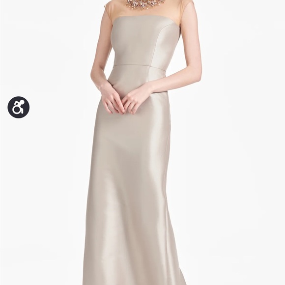 Sachin + Babi gown Irina-frosty pewter - Picture 3 of 7